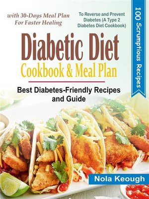 cover image of Diabetic Diet Cookbook and Meal Plan